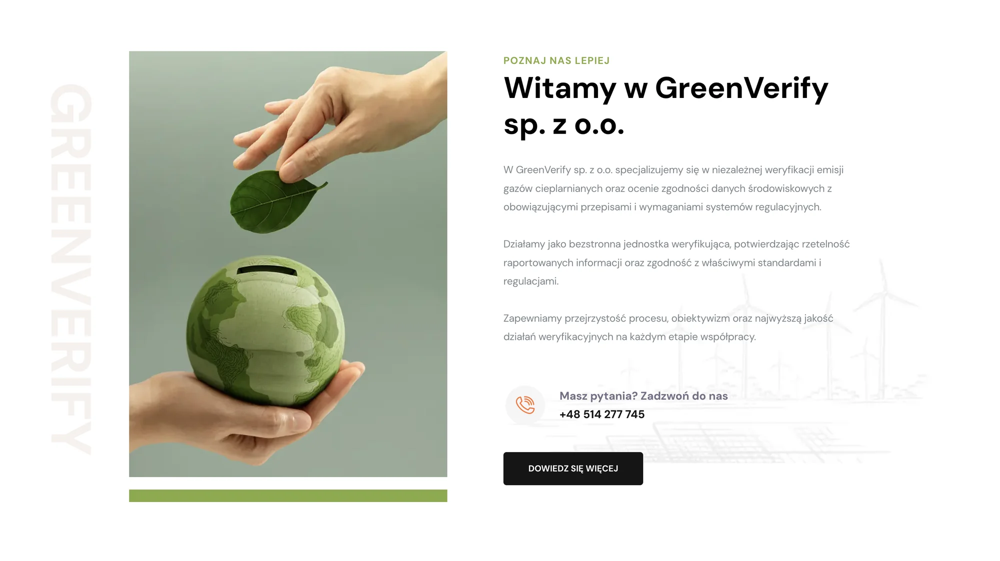 GreenVerify project screenshot 1