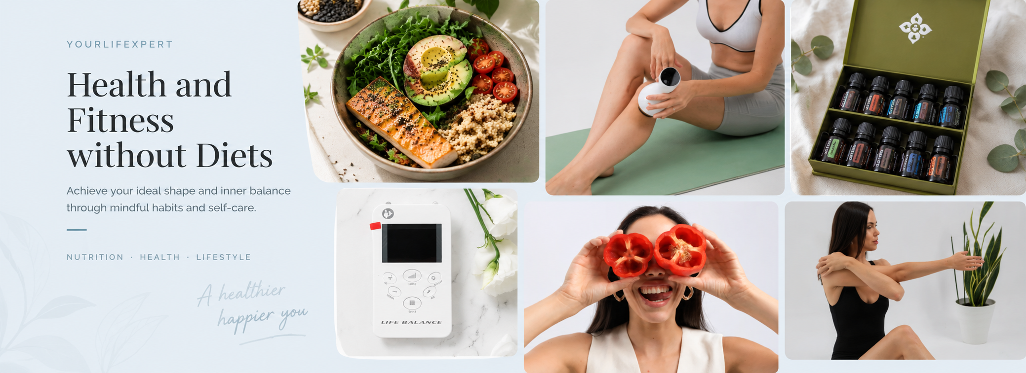 YourLifeExpert wellness e-commerce website